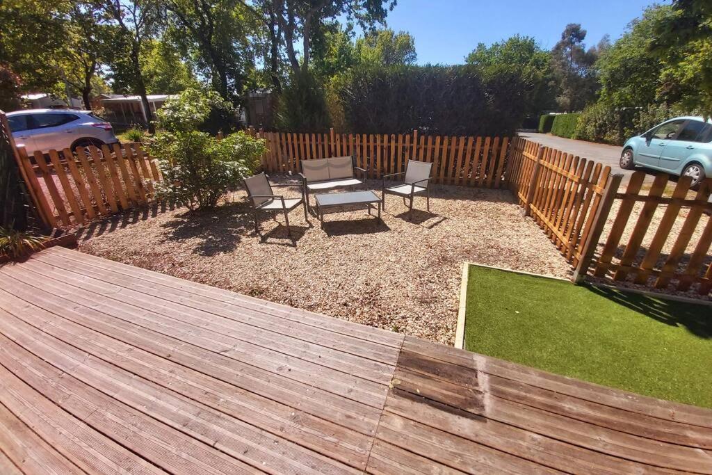 Chalet T3/Clim/Wifi/Pkg/Terrasse/15 Min Plages Villa La Teste-de-Buch Exterior photo